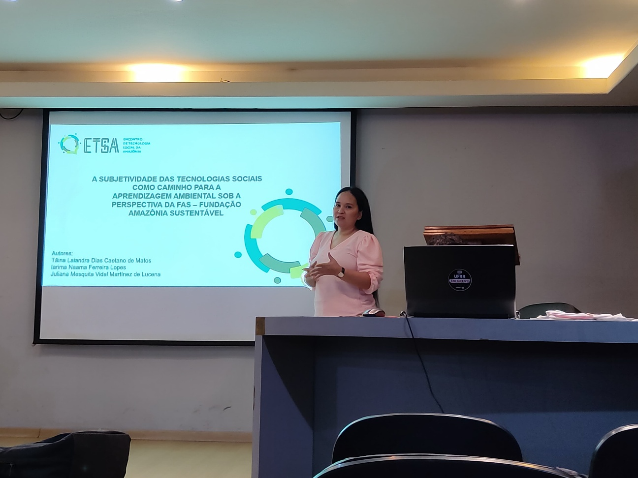 Mestranda do PPGET apresenta trabalho no II Encontro de Tecnologia Social da Amazônia