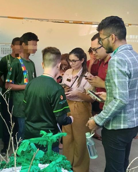 Foto 3. Momento de Avaliação de projetos